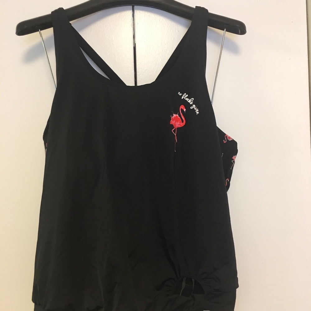 Plus size swim top